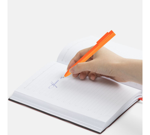 Ручка шариковая Swiper SQ Soft Touch, оранжевая