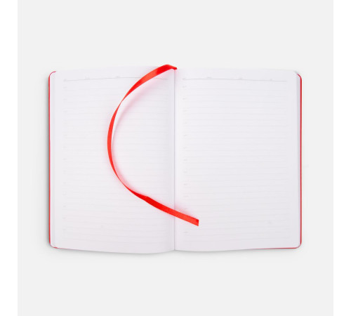 Ежедневник Tact, недатированный, красный