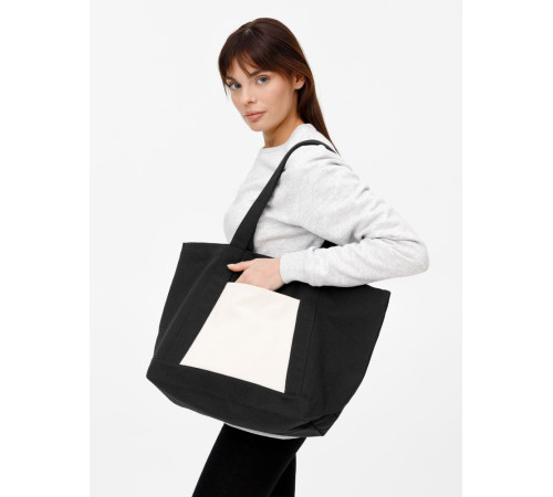 Шопер Shophop, черный с неокрашенным