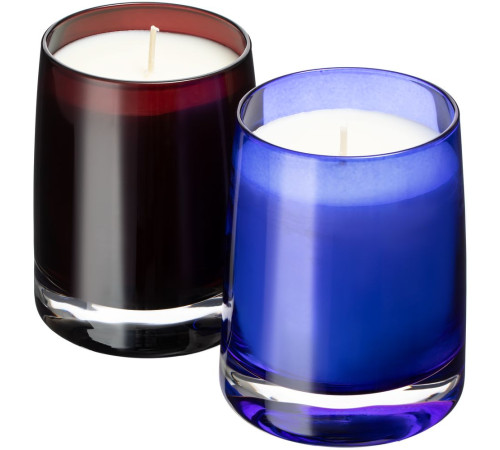 Ароматическая свеча Fragnola, грейпфрут и ветивер, бордовая