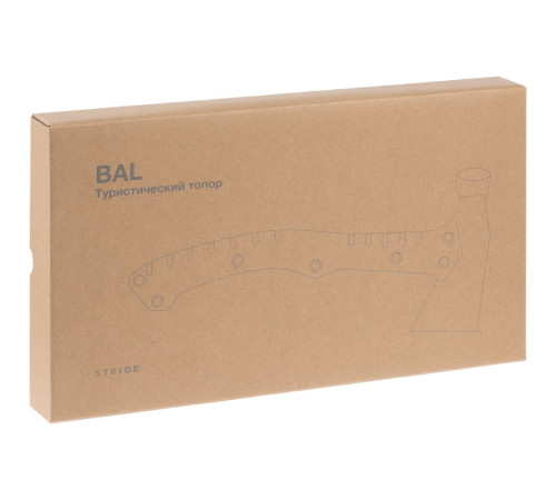 Туристический топор Bal, черный