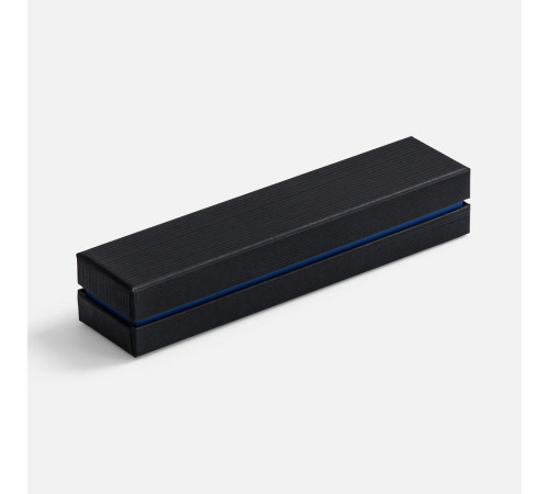 Футляр Nastro для 1 ручки, черный с синим