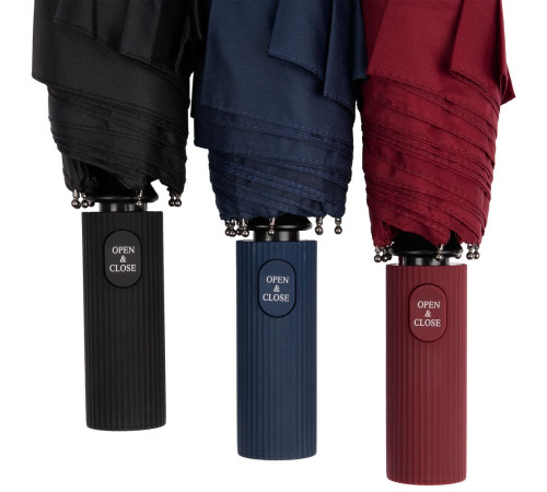 Зонт складной Ribbo, черный