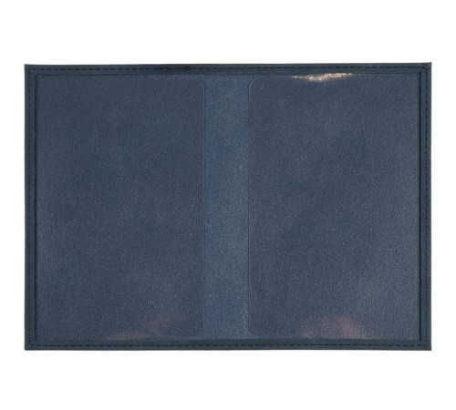 Обложка для паспорта Nubuk, синяя