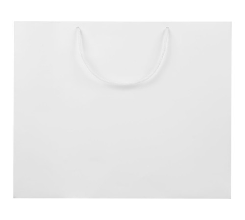 Пакет бумажный с ламинацией Lami Tote L, белый