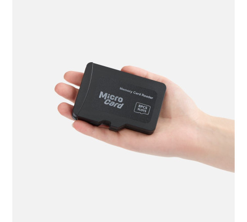 Футляр для карт памяти и SIM-карт Multitask, черный