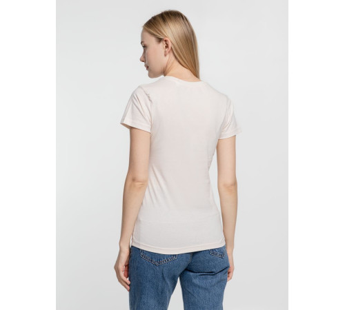 Футболка женская T-bolka Lady, молочно-белая