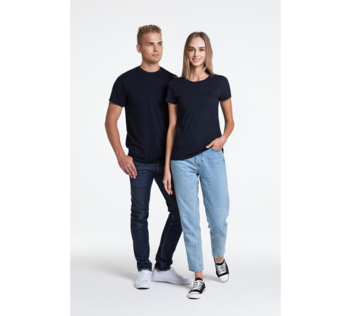 Футболка женская T-bolka Stretch Lady, кобальт (темно-синяя)