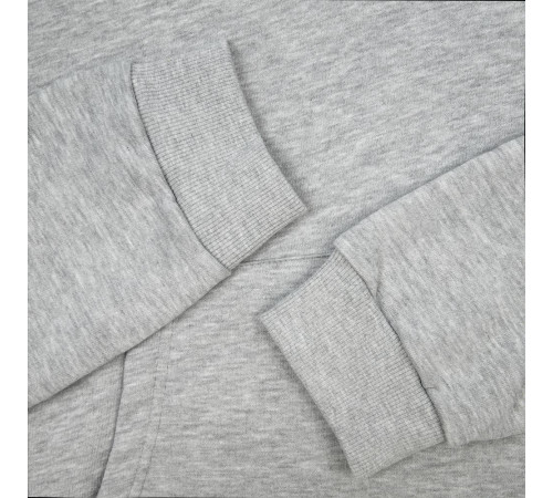 Худи унисекс Tuloksa 280, серый меланж