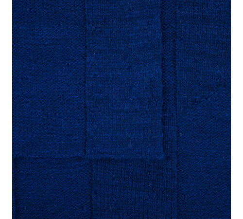 Плед Rombus, темно-синий (кобальт)