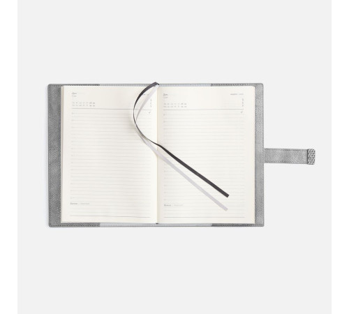 Ежедневник Repute, недатированный, серый