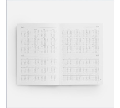 Ежедневник Condor, недатированный, черный