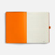Ежедневник Peel Flex, недатированный, оранжевый