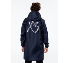 Дождевик «ХЗ», темно-синий с серебристым