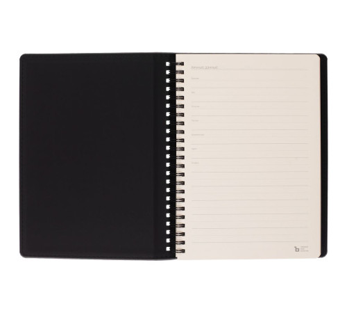 Ежедневник Spring Urban на заказ, недатированный, серый