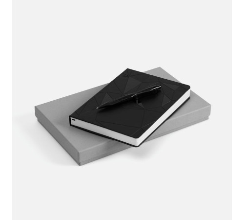 Набор Gems: ежедневник и ручка, черный