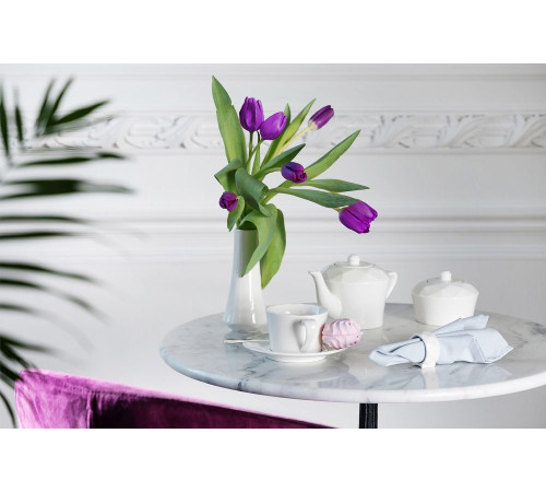 Сахарница Diamante Bianco, белая