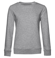 Свитшот женский BNC Inspire (Organic), серый меланж
