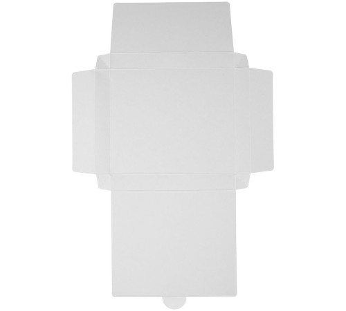 Коробка самосборная Flacky, серебристая