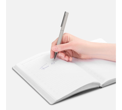 Ручка шариковая Blade Soft Touch, серая