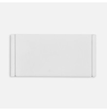 Лейбл из ПВХ Dzeta, S, белый