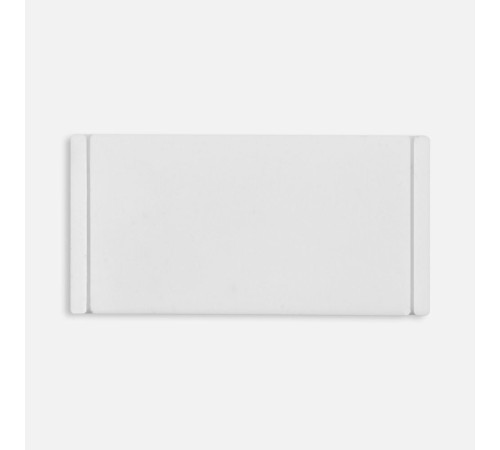 Лейбл из ПВХ Dzeta, S, белый