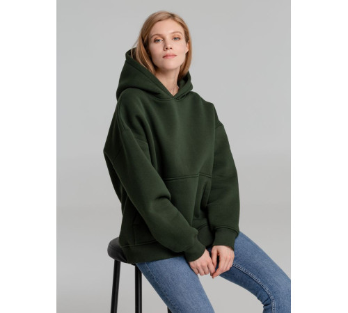 Худи Kulonga Oversize, темно-зеленый (хаки)