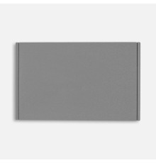 Лейбл из ПВХ Dzeta, ХL, серый