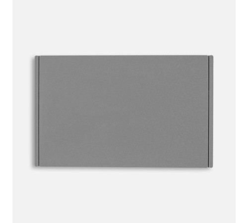 Лейбл из ПВХ Dzeta, ХL, серый