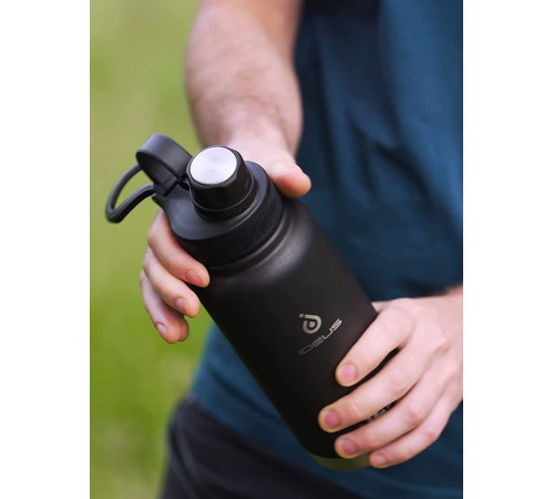 Термобутылка Fujisan XL 2.0, черная