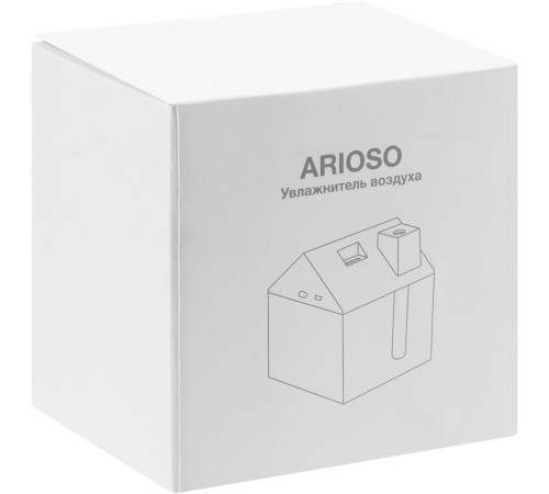 Настольный увлажнитель Arioso с вентилятором и лампой, белый