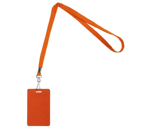 Лента с карабином Colorplan, оранжевая