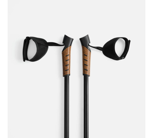 Палки для скандинавской ходьбы Trekk, черные