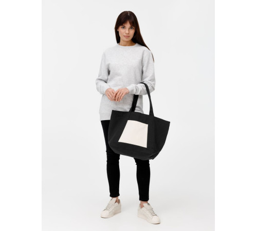 Шопер Shophop, черный с неокрашенным