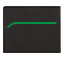 Картхолдер Multimo, черный с зеленым
