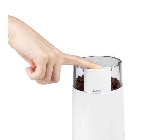 Электрическая кофемолка Capriccio, белая