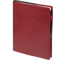 Ежедневник в суперобложке Brave Book, недатированный, красный