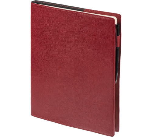 Ежедневник в суперобложке Brave Book, недатированный, красный