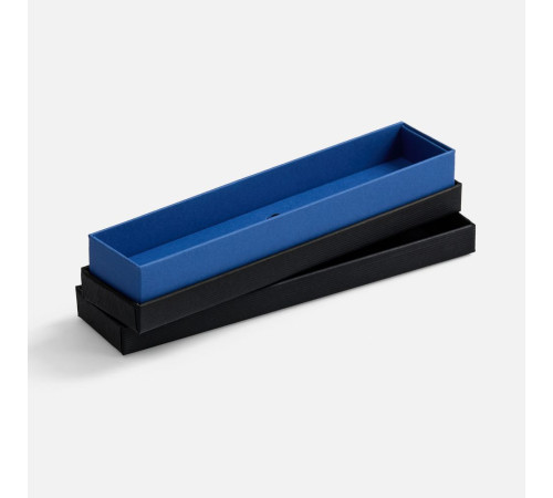 Футляр Nastro для 1 ручки, черный с синим