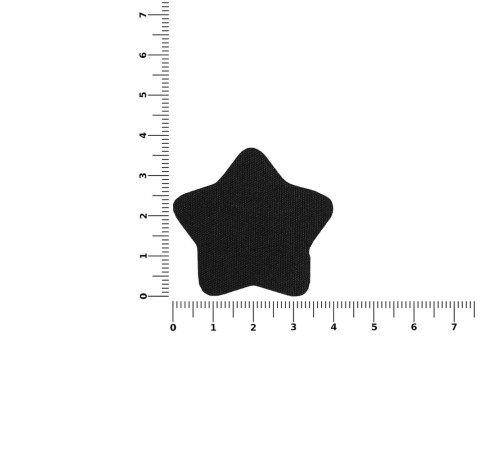 Наклейка тканевая Lunga Bial, M, черная