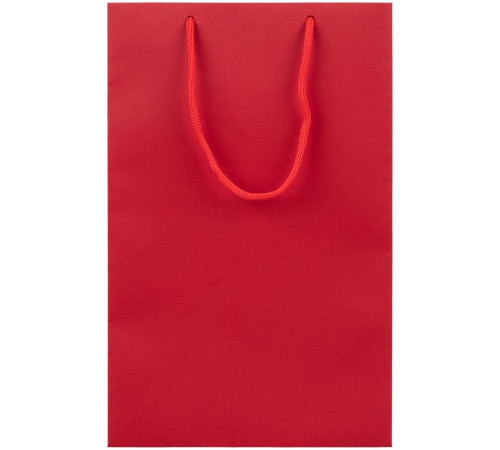 Пакет бумажный Porta S, вертикальный, красный