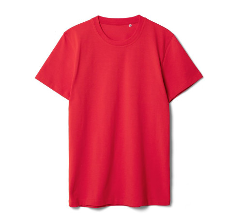 Футболка мужская T-bolka Stretch, красная (алая)