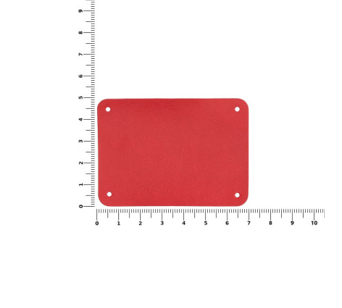 Лейбл Eta Latte, XL, красный