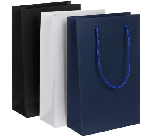 Пакет бумажный Waski S, черный