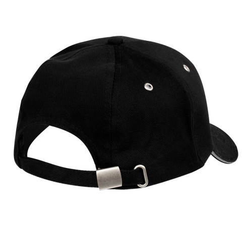 Бейсболка Hard Work Black со светоотражающим элементом