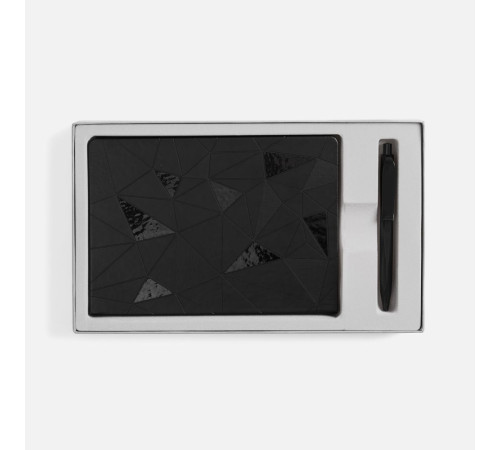 Набор Gems: ежедневник и ручка, черный