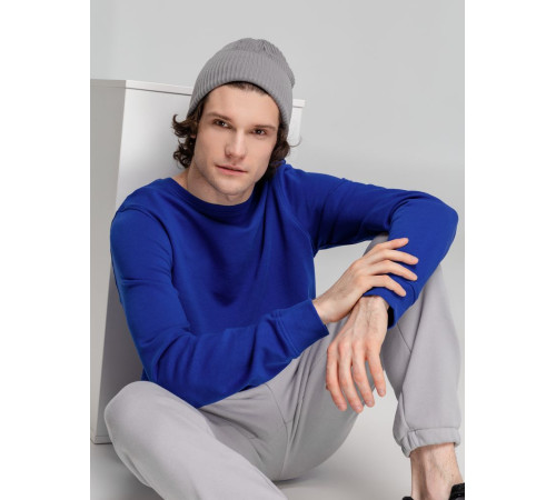 Свитшот унисекс BNC Inspire (Organic), ярко-синий