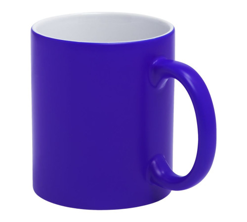 Кружка «Хамелеон», ver.2, матовая, синяя