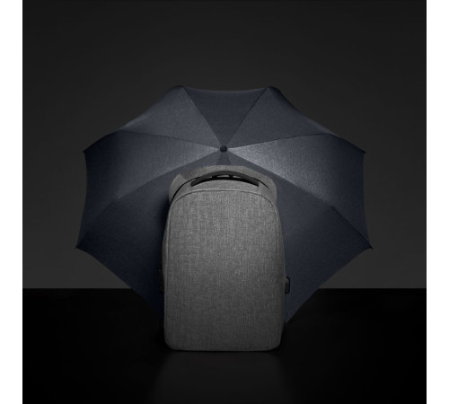 Рюкзак с потайным карманом inGreed, серый