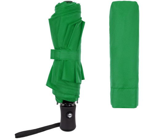 Зонт складной Monsoon, ярко-зеленый